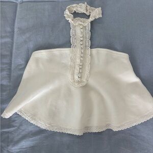 Anthropologie Lace Halter Top